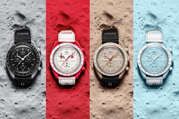 Omega x Swatch MoonSwatch models 