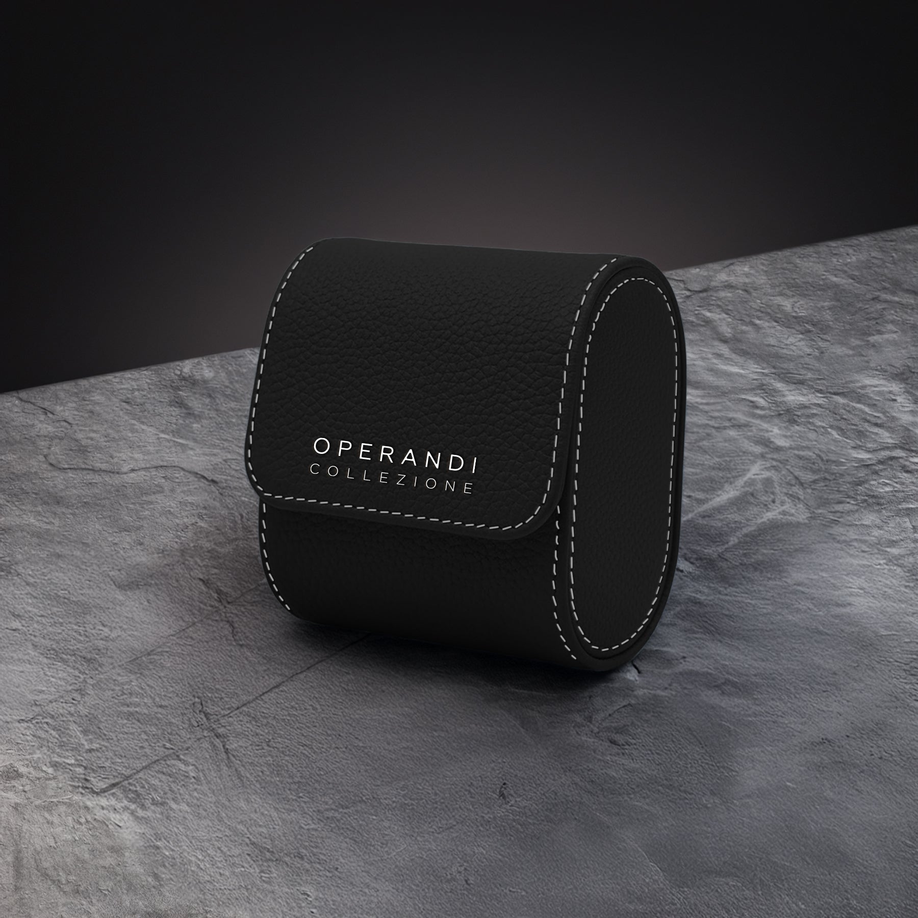 UNICO Watch Roll in Black Luminous | Luxury Watch Roll | Operandi