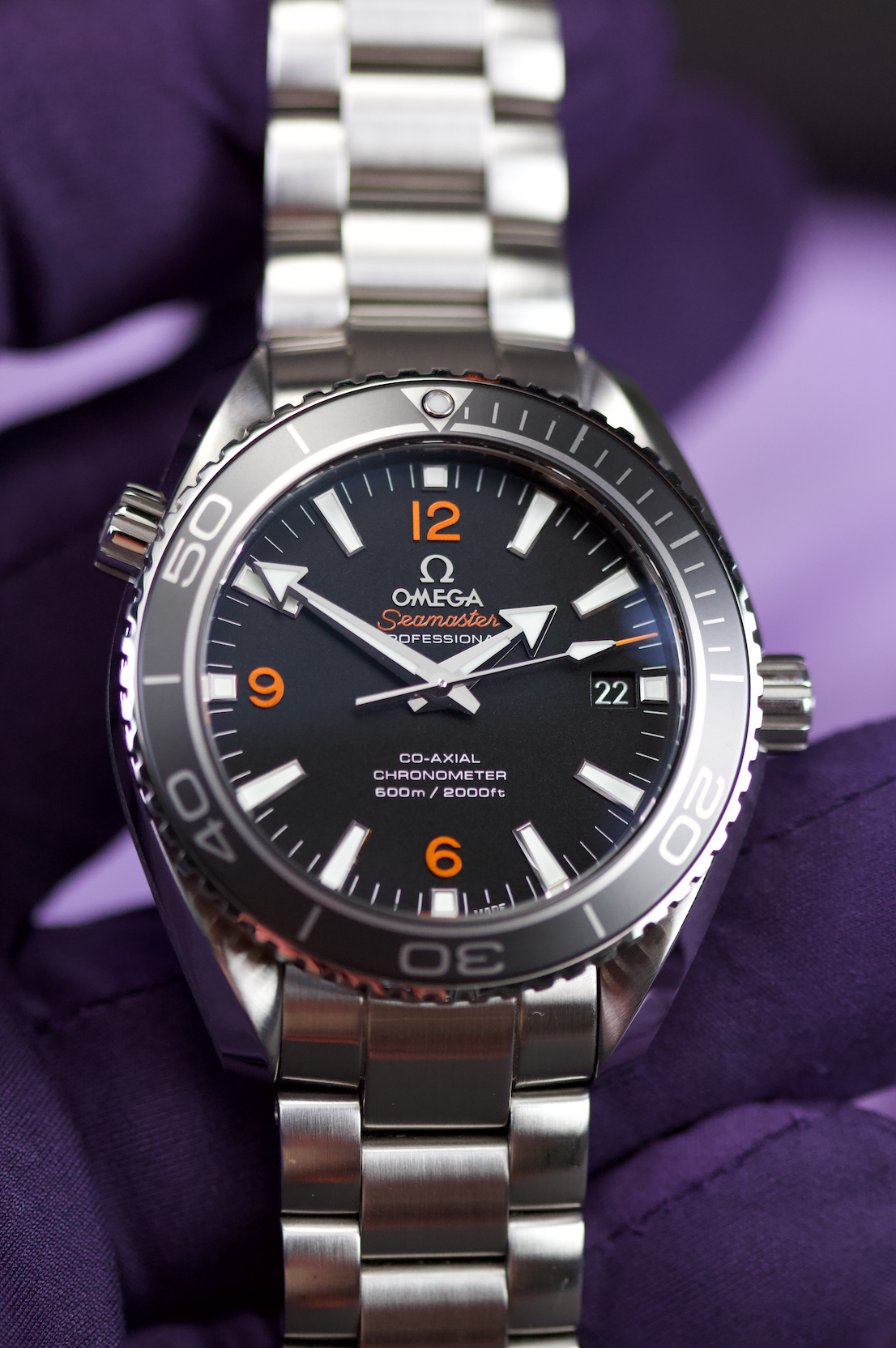 Omega Maritime Legacy Seamaster Planet Ocean 600M 42mm Stainless Ste