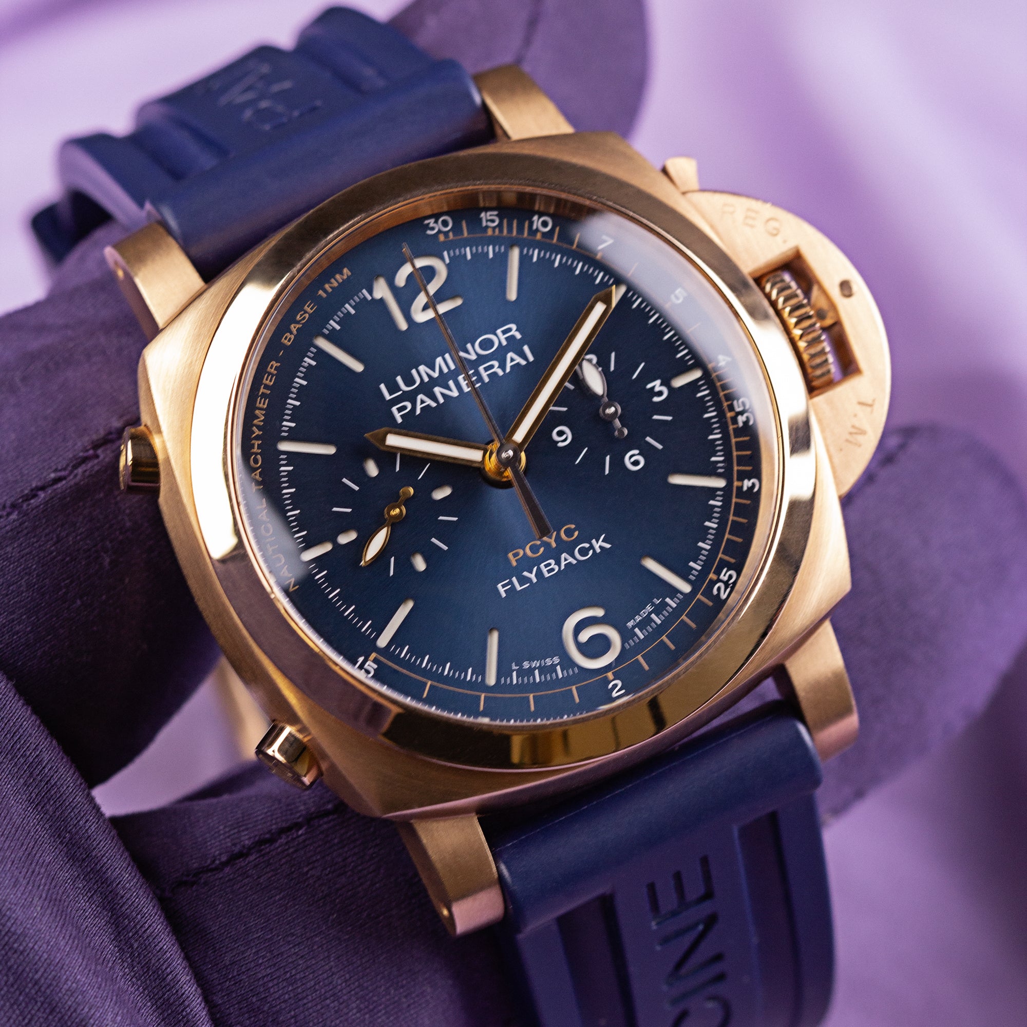 Panerai Luminor Yachts Challenge 44mm Chronograph PCYC Flyback - Limited Edition (500pcs) PAM01020